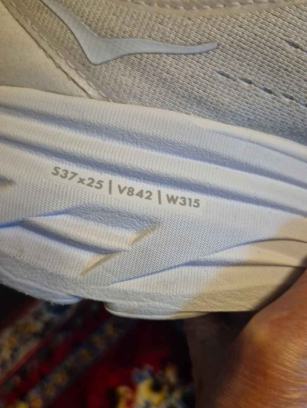 Hoka One One Bondi 8. Mens Sz.11D White Lightweight Running Shoes (#783sho) - Picture 7 of 12